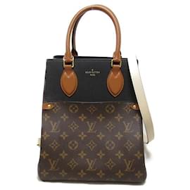 Louis Vuitton-Louis Vuitton Monogram Fold Tote PM Handbag Canvas M45409 in-Other