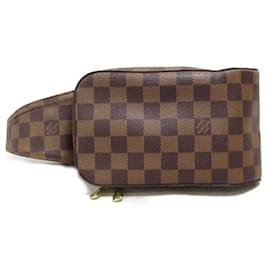 Louis Vuitton-Louis Vuitton Damier Ebene Geronimos  Belt Bag Canvas N51994 in good condition-Other