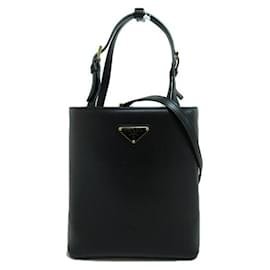 Prada-Prada Saffiano Panier Bag  Crossbody Bag Leather 1BA4012AIXF0002 in-Other