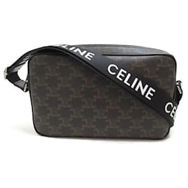 Céline-Celine Triomphe Messenger Crossbody Bag  Crossbody Bag Canvas in-Other