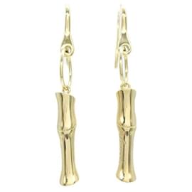 Gucci-gucci 18K Bamboo Dangle Earrings  Earrings Metal in-Other