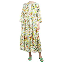 Autre Marque-Multi floral-printed midi dress - size S-Multiple colors