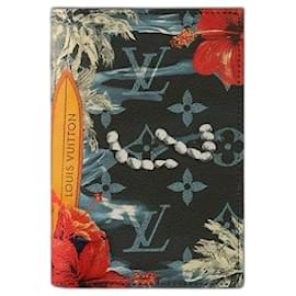 Louis Vuitton-LV Passport Cover Navy Surfin new-Blue