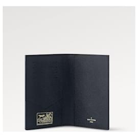 Louis Vuitton-LV Passport Cover Navy Surfin new-Blue