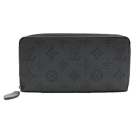 Louis Vuitton-Cartera Louis Vuitton Zippy-Negro