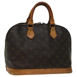 Louis Vuitton-LOUIS VUITTON Monogram Alma Hand Bag M51130 LV Auth 69729-Monogram