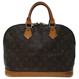 Louis Vuitton-Bolsa de mão M LOUIS VUITTON com monograma Alma M51130 Autenticação de LV 69729-Monograma