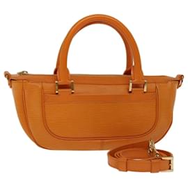Louis Vuitton-LOUIS VUITTON Epi Danura PM Shoulder Bag 2way Orange Mandarin M5891H Auth 70248-Other,Orange