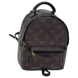 Louis Vuitton-LOUIS VUITTON Monogram Palm Springs Mini Backpack M41562 LV Auth 70066-Monogram