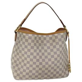 Louis Vuitton-LOUIS VUITTON Damier Azur Delightful PM Shoulder Bag N41447 LV Auth 70271-Other