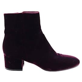 Gianvito Rossi-Leather boots-Purple