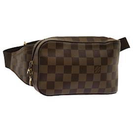 Louis Vuitton-LOUIS VUITTON Damier Ebene Geronimos Shoulder Bag N51994 LV Auth 65344-Other