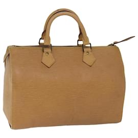 Louis Vuitton-Louis Vuitton Epi Speedy 30 Hand Bag Winnipeg Beige M43006 LV Auth tb1059-Other