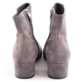 Gianvito Rossi-Leather boots-Grey