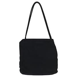 Prada-PRADA Tote Bag Nylon Black Auth ep3895-Black
