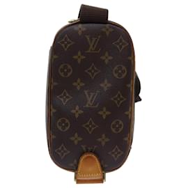 Louis Vuitton-Bolsa de Ombro LOUIS VUITTON Monogram Pochette Gange M51870 Autenticação de LV 70004-Monograma