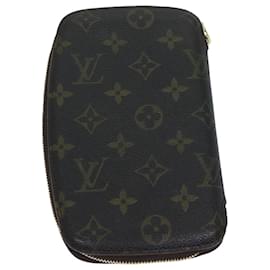 Louis Vuitton-LOUIS VUITTON Monogram Agenda Geode Bolsa de viagem M62950 LV Auth yk11464-Monograma