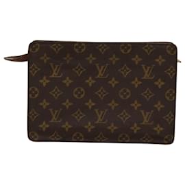 Louis Vuitton-LOUIS VUITTON Monogram Pochette Homme Clutch Bag M51795 LV Auth bs13103-Monogram