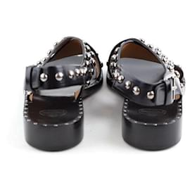 Church's-Sapatos de sandália de couro-Preto