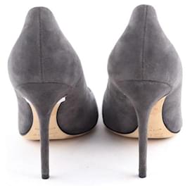 Dior-Leather Heels-Grey