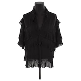 Iro-Short sleeve blouse-Black