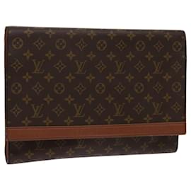 Louis Vuitton-Bolsa Clutch M Monogram Porte LOUIS VUITTON51801 LV Auth ep3773-Monograma