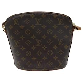Louis Vuitton-LOUIS VUITTON Monogram Drouot Shoulder Shoulder Bag M51290 LV Auth ar11618b-Monogram