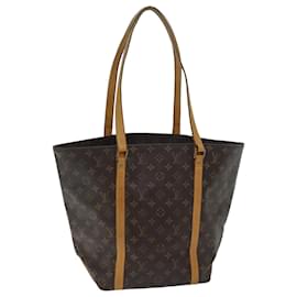 Louis Vuitton-LOUIS VUITTON Monogram Sac Shopping Tote Bag M51108 LV Auth ar11655b-Monogram