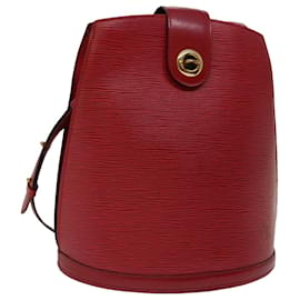 Louis Vuitton-LOUIS VUITTON Epi Cluny Bolso de hombro rojo M52257 LV Auth 69933-Roja