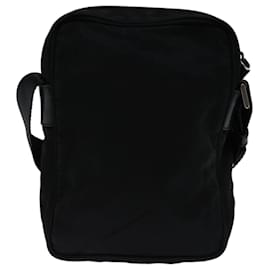 Prada-PRADA Shoulder Bag Nylon Black Auth ep3731-Black