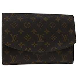 Louis Vuitton-Louis Vuitton Monogram Pochette rabat 23 Bolsa de Embreagem M51931 Autenticação de LV 69815-Monograma