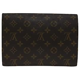 Louis Vuitton-Louis Vuitton Monogram Pochette rabat 23 Bolsa de Embreagem M51931 Autenticação de LV 69815-Monograma