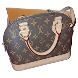 Louis Vuitton-Alma BB Louis Vuitton bag-Brown