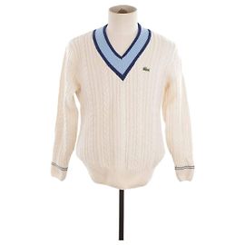 Lacoste Woolen sweater Cream
