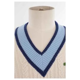 Lacoste-Suéter de lana-Crudo