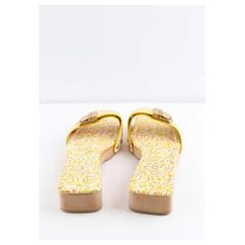 Jacquemus-Leather mules-Yellow