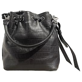 Saint Laurent-Bolsas SAINT LAURENT T.  Couro-Preto