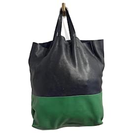 Céline-Bolsas CELINE T.  Couro-Verde