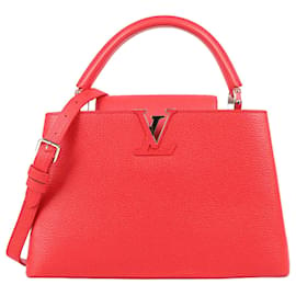 Louis Vuitton-Louis Vuitton Parnassea Capucines PM em Vermelho M94412-Vermelho