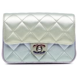 Chanel-CHANEL Clutch bagsLeather-Green