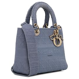 Dior-DIOR HandtaschenStoff-Blau