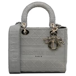 Dior-DIOR HandtaschenStoff-Grau