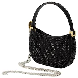 Magda Butrym-Borsa hobo Micro Vesna Crystal - Magda Butrym - Cristal - Nera-Nero