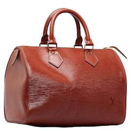Louis Vuitton-Louis Vuitton Epi Speedy 25 Handbag Leather M43013 in good condition-Other