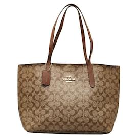 Coach-Bolso tote Coach Signature Bolso tote Lona en buen estado-Otro