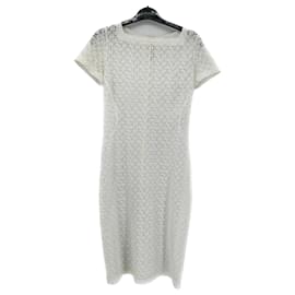 Alaïa-ALAIA  Dresses T.International S Cotton-White