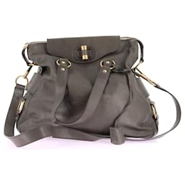 Saint Laurent-SAINT LAURENT  Handbags T.  leather-Grey