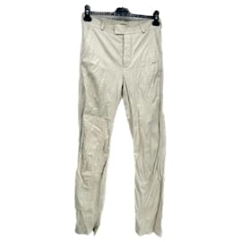 Zadig & Voltaire-ZADIG & VOLTAIRE  Trousers T.fr 34 leather-White