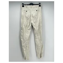 Zadig & Voltaire-ZADIG & VOLTAIRE Pantalone T.fr 34 Leather-Bianco
