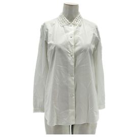 Carven tops T.FR 38 Algodón Blanco